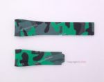 Green Camouflage Rolex Submariner Strap Replacement 20mm